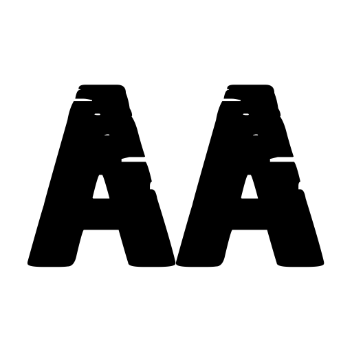 Black Folder Font icon