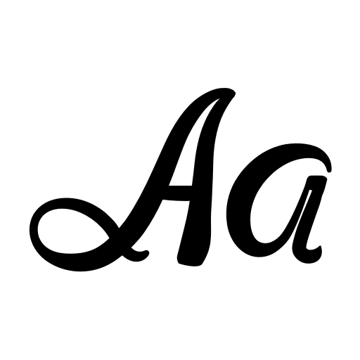Black Forest Font icon