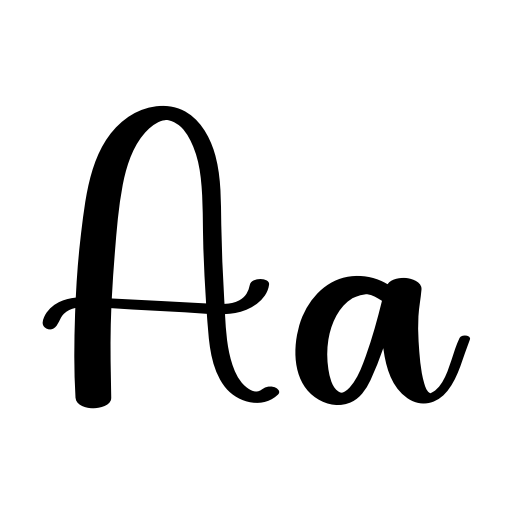 Black Girls Font icon
