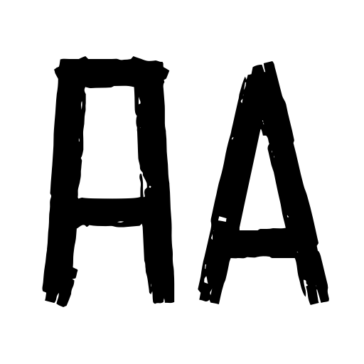 Black Grounds Font icon