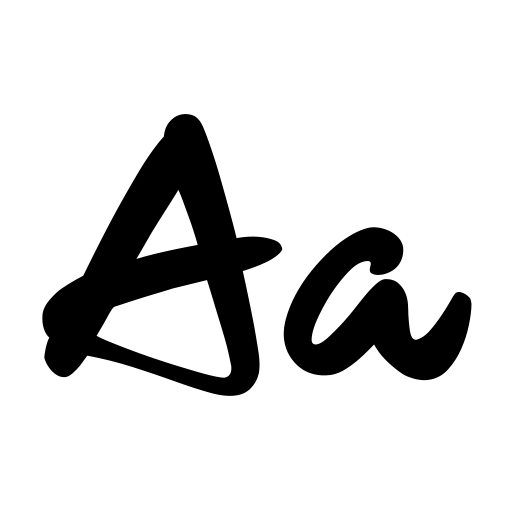 blackHand_TRIAL Font preview