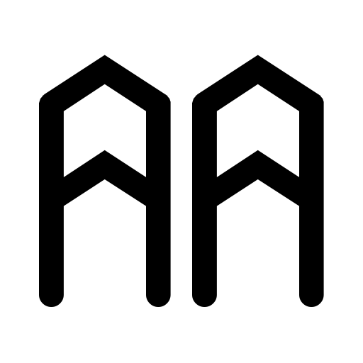 Black Hawk Font icon