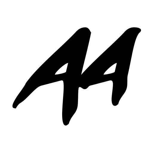 Black Heart Font icon