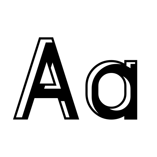 BLACK HIGHLIGHT Font icon