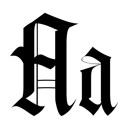 Black Knight Font icon