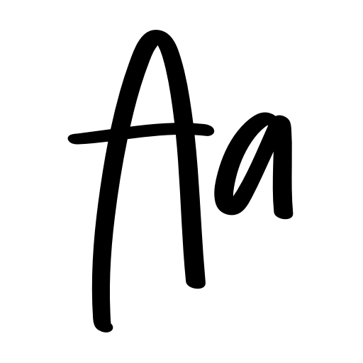 Black Light Font icon