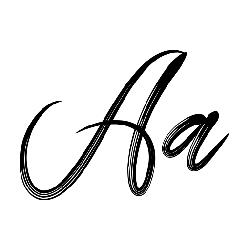 Black Light Font icon