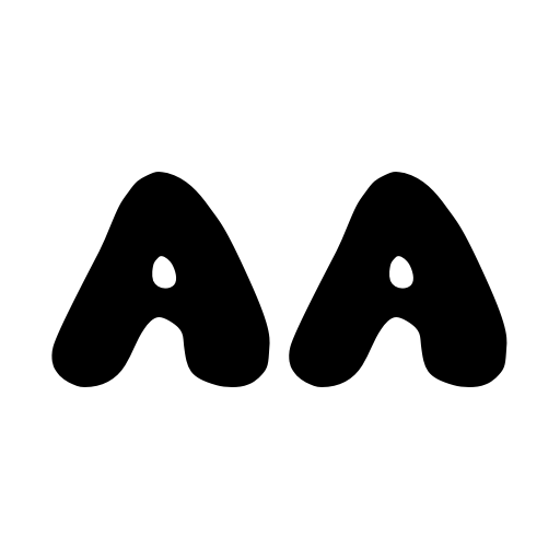 Black Magnum Font icon