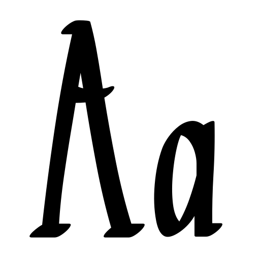 Black Mamba Font icon