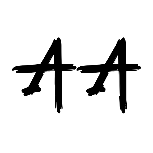 Black Manta Brush- Personal Use Font icon