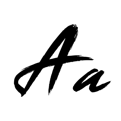 Black Marble - Demo Font icon