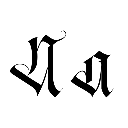 Black Ocean Font icon