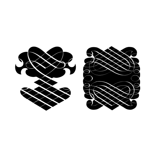 Black Ornaments Free Font preview