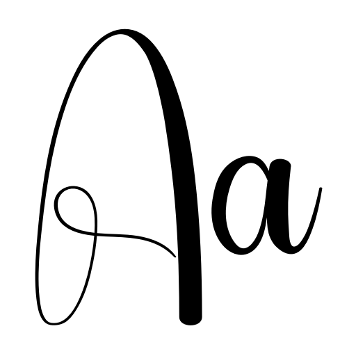 Black Out Font preview
