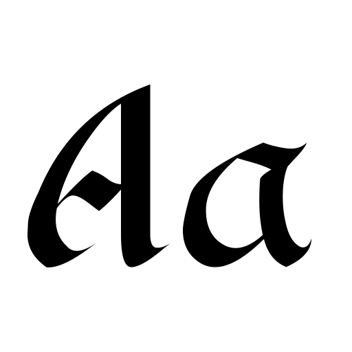 Black Rain Font preview