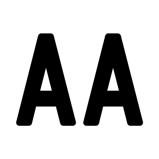 Black RoadsDEMO Font icon