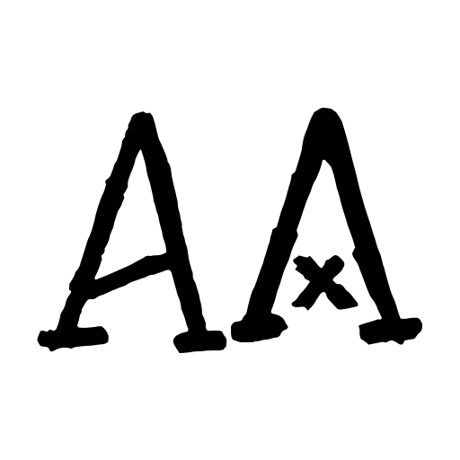 Black Rocket Demo Font icon