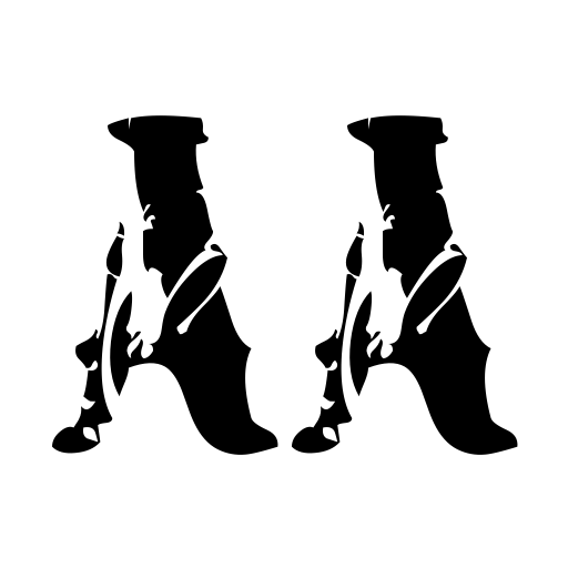 Black Rodeo Font icon
