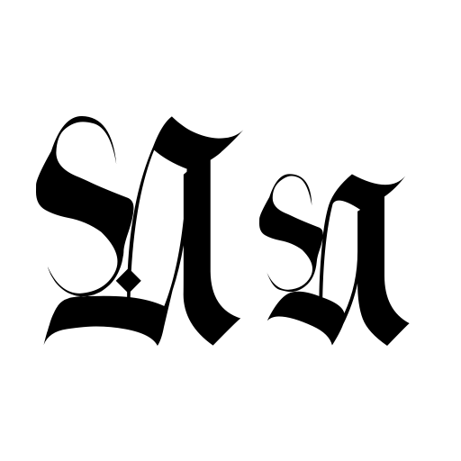 Black Romans Font icon