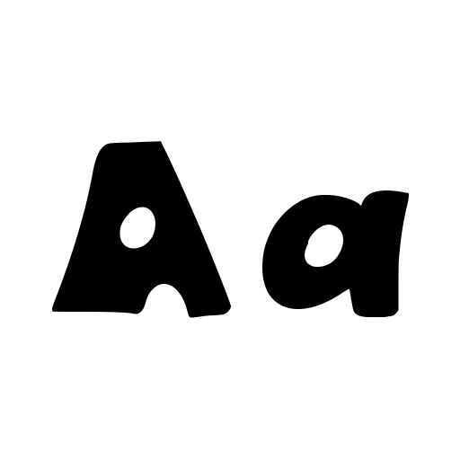 Black Ruby One Font icon