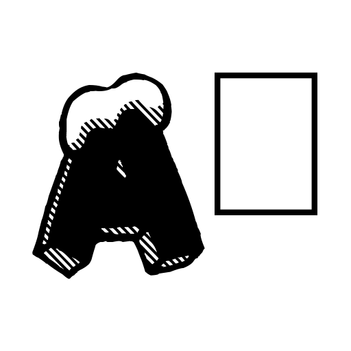 Black Santa Font icon