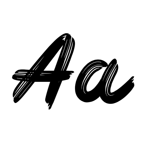 Black Sparrow Font icon