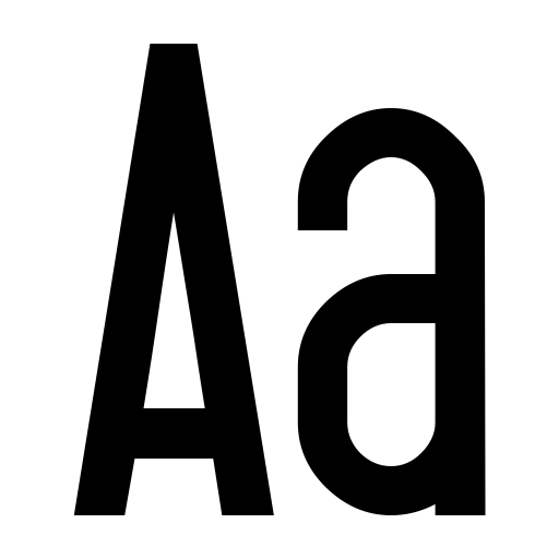 black spoon Font icon