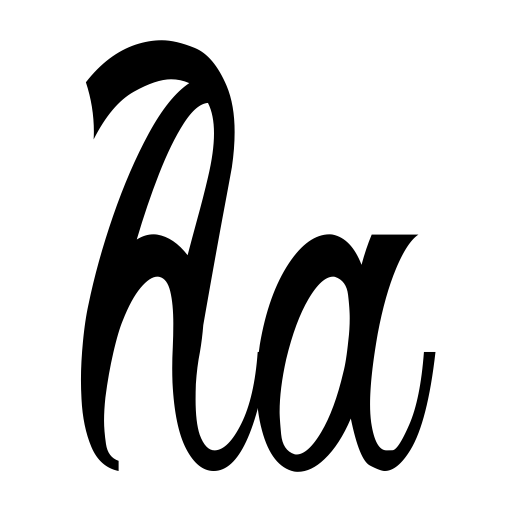 Black Stallion Font icon