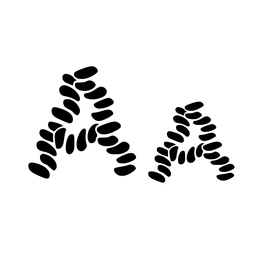BLACK STONES Font icon