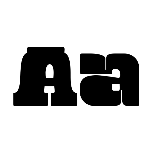 Black Street Bold Font icon