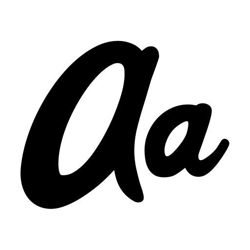 Black Street Font icon