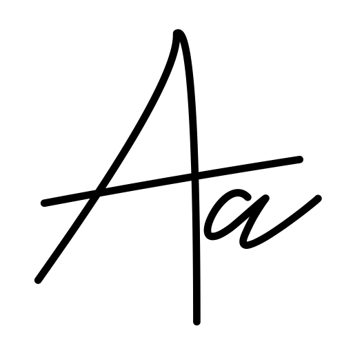 Black String DEMO Font icon