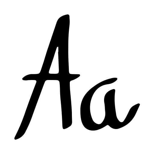 Black Sweet Font icon