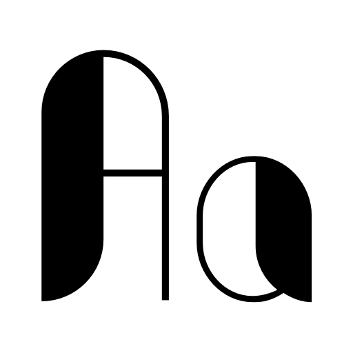 Black Tea Font icon