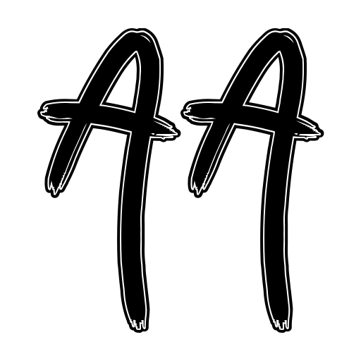 Black Venom Font preview