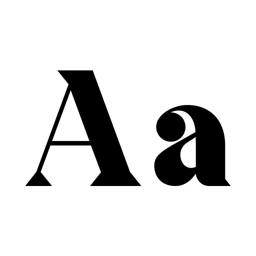 Black Wano Font icon