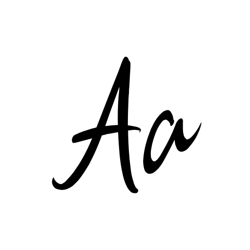 Black Widow Font preview