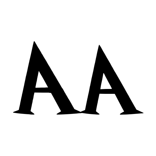 Black Wizard Font icon