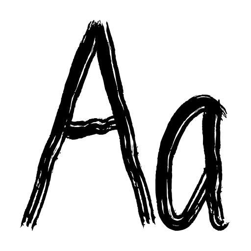 Black Wood Font preview