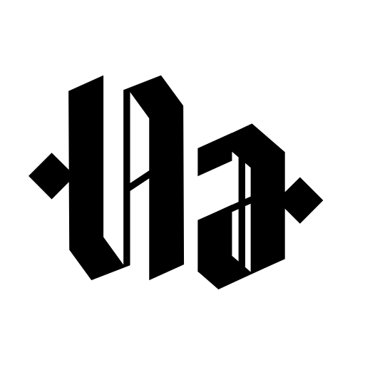 Black Word Font icon