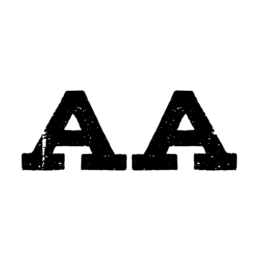 BLACK Font preview