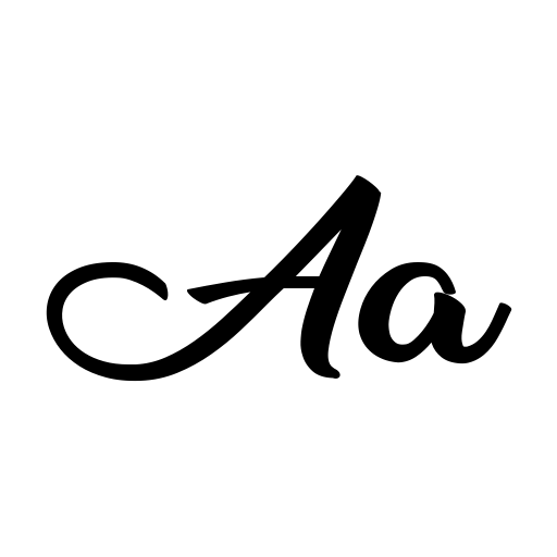 Blackberry Jam Personal Use Font icon