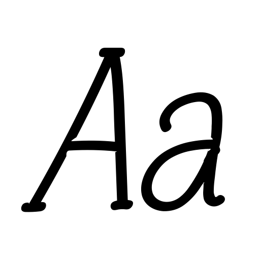 Blackboard Restaurant Font icon