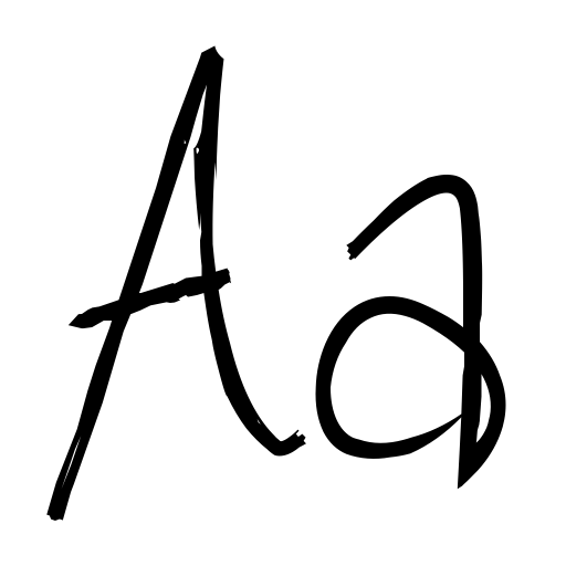 BlackbookTwo Font icon