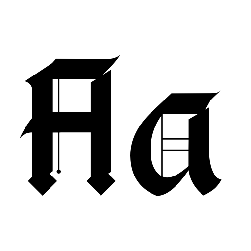Blackbox Font icon