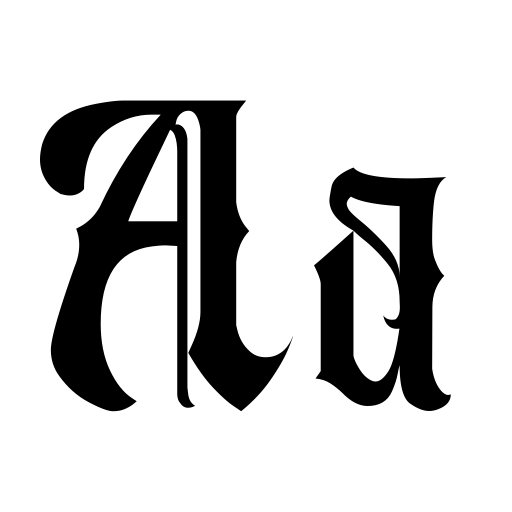 Blackburr Font icon