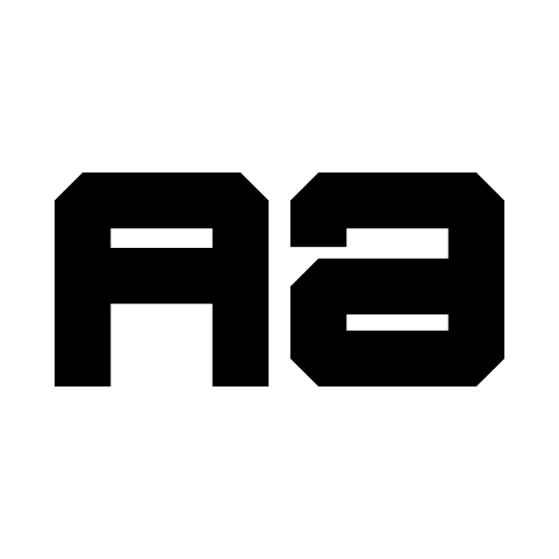 Blacked Demo Font icon