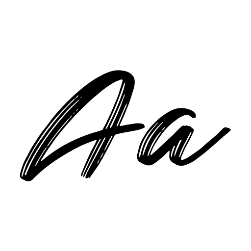 Blackened Font icon