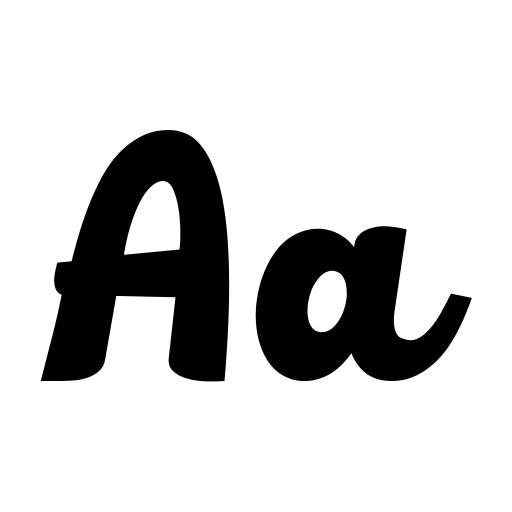 BlackFat Font icon