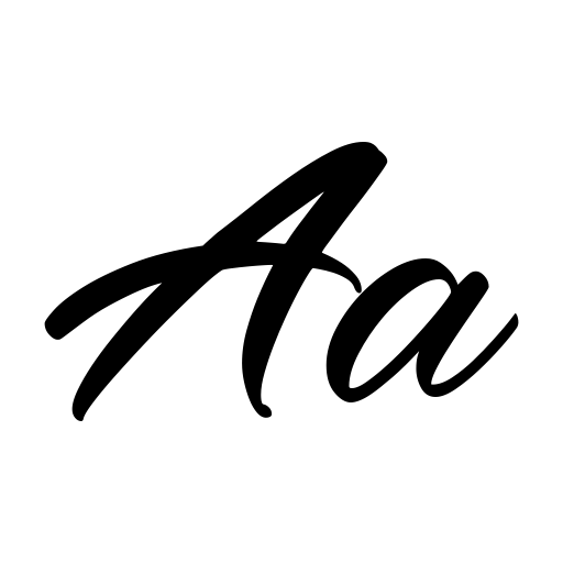 BlackHouse Script Font icon